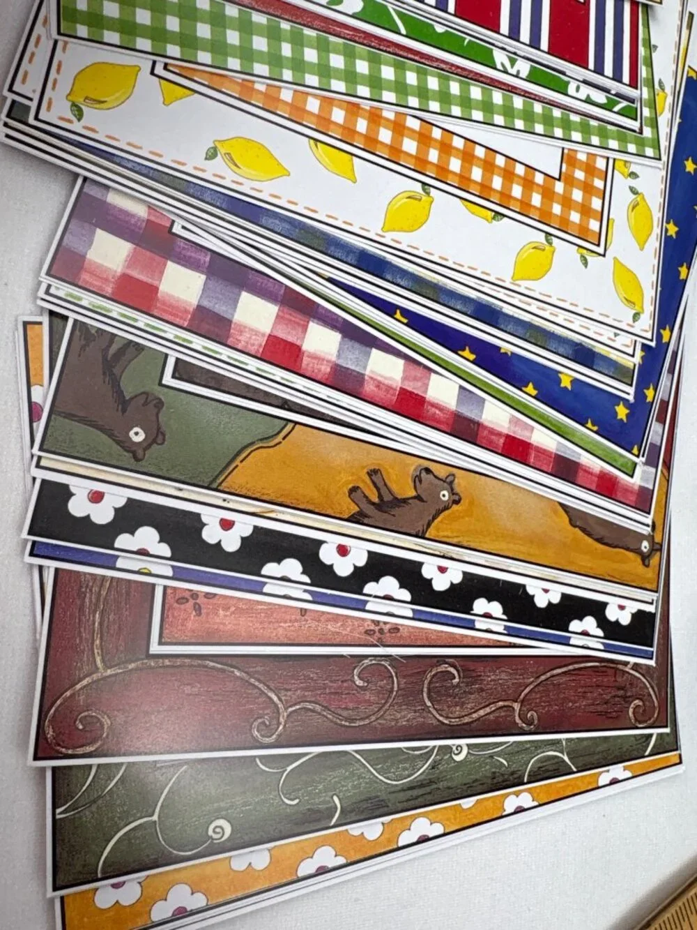 My Minds Eye Flip-Over Frame-Ups Scrapbooking Kit 128 Designs Patriotic Rustic